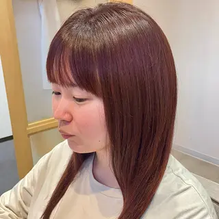 セミロング カラー 札幌 ヘアアレンジ 🍎 タナカセリナのヘアスタイル