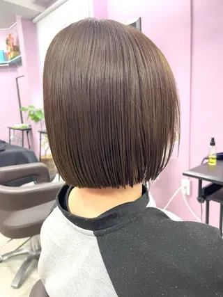 ショート カラー 高尾亮輔/ ボブ特化美容師のヘアスタイル