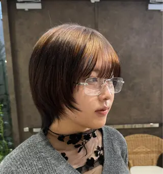 ショート 似合わせスタイル☁️ 堀内志茉🍀のヘアスタイル