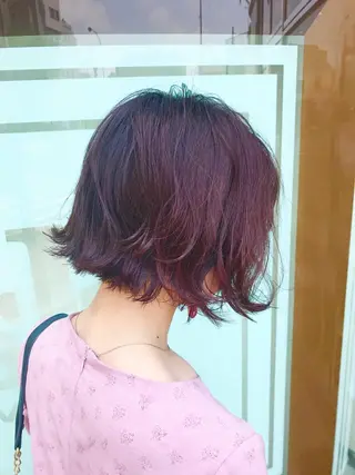 ミディアム 清野 大のヘアスタイル