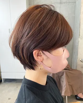 ショート カラー 【ショートカット 美髪矯正】今井隆太のヘアスタイル