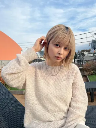 ショート カラー パーマ ヘアアレンジ 🌈インナーカラー ‘ショウマ’🌈のヘアスタイル