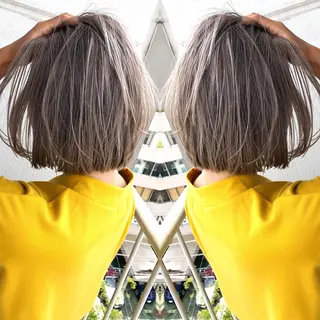 ショート カラー addict所属・井坂 弘人のヘアスタイル