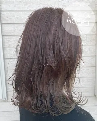 セミロング カラー NOPPO 和泉市 美容室/奥村 飛鳥のヘアスタイル
