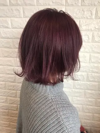 ショート カラー ヘアアレンジ 烏丸韓国ヘア🇰🇷 ayaka🎀のヘアスタイル