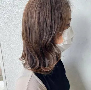 ミディアム カラー annuy🪐 HINAのヘアスタイル