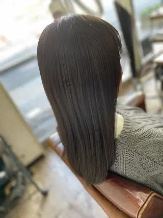 ロング カラー 💎白髪染めも対応 🙆👌山本明菜のヘアスタイル