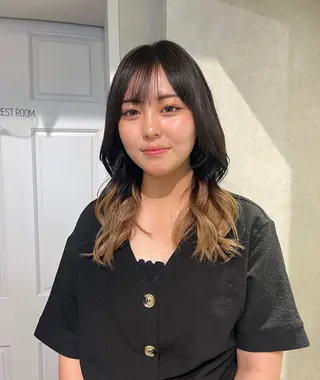 ロング カラー レイヤー/艶カラー/ KIHO🥥︎のヘアスタイル