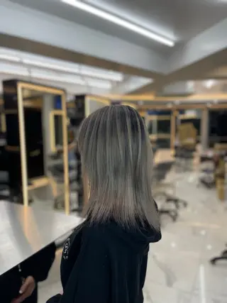 セミロング 店長山田 やまでぃーのヘアスタイル