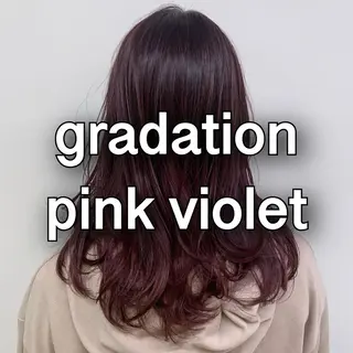 ミディアム カラー ヘアアレンジ 💖韓国ヘアの匠 💖TAKUMI💖のヘアスタイル