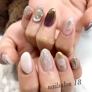 メンズ ネイル nail salon 18.のネイルデザイン