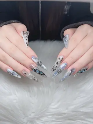 ネイル Lee Nails チップ長さだし専門店のネイルデザイン