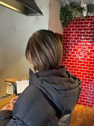 ショート カラー 韓国好き🇰🇷 美容師MIKUのヘアスタイル