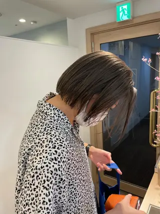 ショート 大迫 江梨のヘアスタイル
