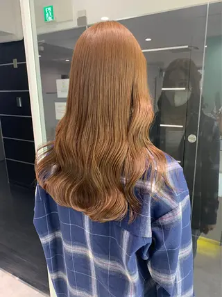 ロング カラー ヘアアレンジ 💗横浜美容室 💗HARUNAのヘアスタイル