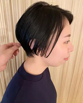 ショート くせ毛×ショート 上岡勇祐のヘアスタイル
