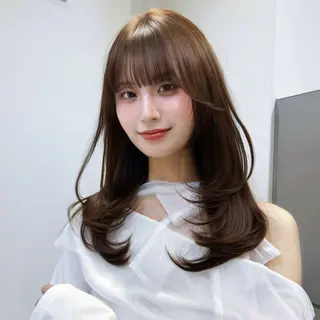 ミディアム カラー Mizuki /SOYONのヘアスタイル