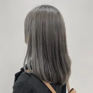 ロング カラー マンツーマン女性 美容師 奏のヘアスタイル