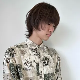 メンズ MAI🦎 無造作パーマ メンズのヘアスタイル