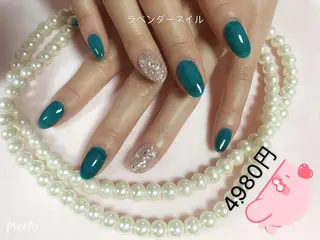 ネイル ラベンダー💖日暮里 ルル💖ネイルのネイルデザイン