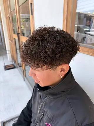 ショート パーマ メンズ 🔥KOSEI🔥 波巻き/ツイスパのヘアスタイル