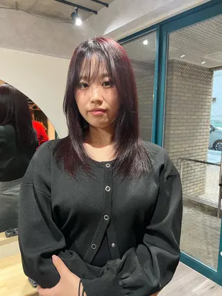 カラー 林 将大のヘアスタイル