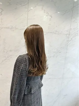 ロング カラー 古田 昂也のヘアスタイル