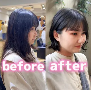 ショート ボブ/ショート 吉田竣のヘアスタイル