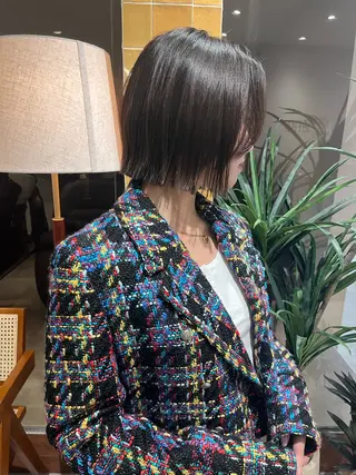 ショート カラー ボブ& 髪質改善FUMIYAのヘアスタイル