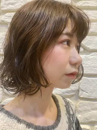 ショート パーマ 溝口 ひなこのマツエク・マツパデザイン