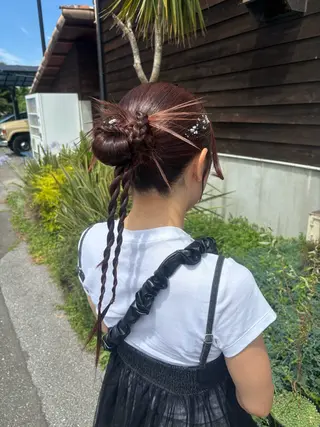 ヘアアレンジ NAGONSTYLE 田村　莉生のヘアスタイル