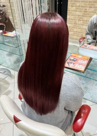 ロング パーマ 小林 妃那のヘアスタイル