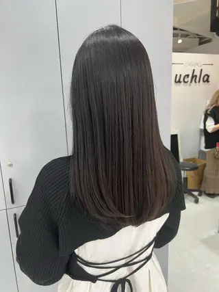 セミロング カラー 村山 豪歩のヘアスタイル