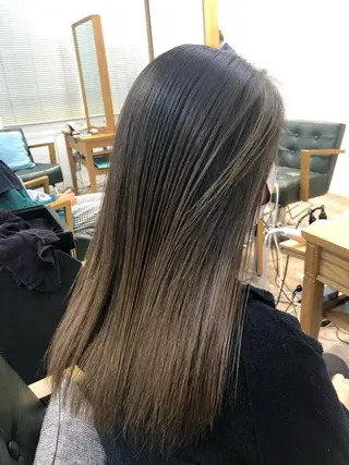 セミロング カラー 💫髪質改善矯正 MIHO💫のヘアスタイル