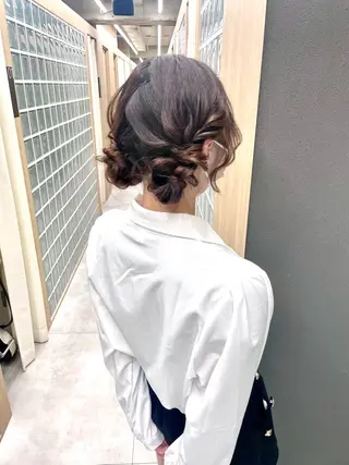 ヘアアレンジ ヘアセット ✴︎Mai✴︎銀座のヘアスタイル