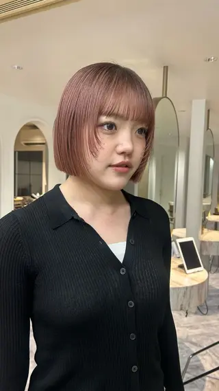 ショート じゅわっと暖色カラー 🍊Moemiのヘアスタイル