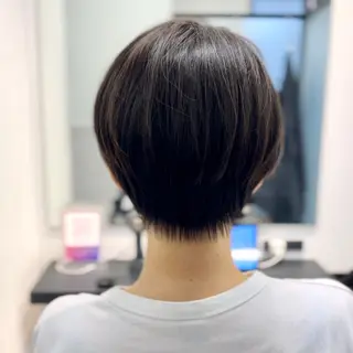 ショート ショートヘア、ボブ こやさん　コヤマのヘアスタイル