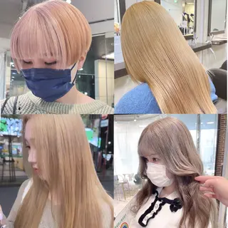 カラー 韓国レイヤー🇰🇷 🤍🎀honokaのヘアスタイル