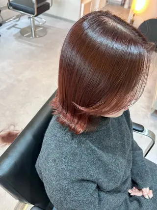ミディアム TOSHIKI 透明感カラー🌈のヘアスタイル