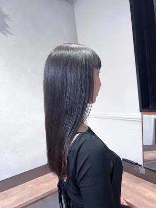 セミロング シャドウパーマ No.1うえちりくのヘアスタイル