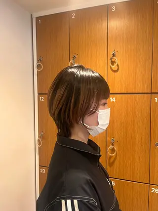 ショート 中野 百乃華のヘアスタイル