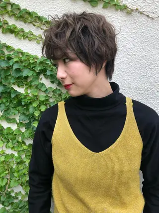 ショート 🌼志岐 恵🌼のヘアスタイル