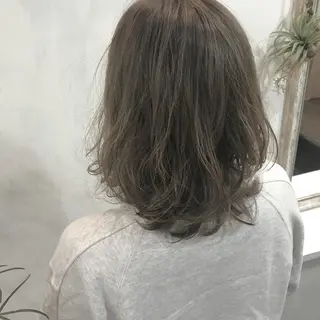 ミディアム カラー パーマ ヘアアレンジ メンズ キッズ kobayashi $hogoのヘアスタイル