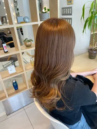 ロング 🧸SAKI🎀 韓国レイヤーのヘアスタイル