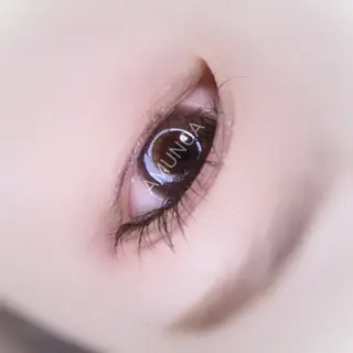 マツエク・マツパ 美容室 AMUNOAのマツエク・マツパデザイン