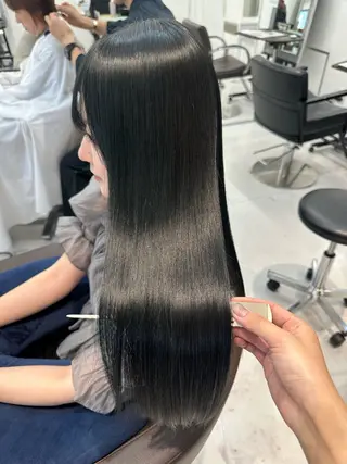 ロング 山崎結菜 髪質改善💎のヘアスタイル