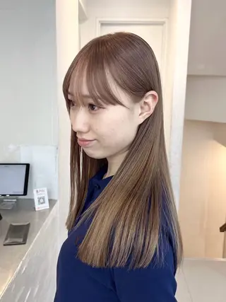 カラー 🌿似合わせ透明感 カラー松本朋幸🌿のヘアスタイル