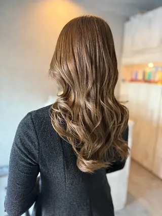 ロング カラー Bish Yanaのヘアスタイル