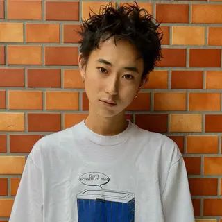 ショート パーマ メンズ スパイキーショート/ メンズヘア/hugeのヘアスタイル