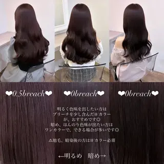 セミロング カラー mai 🎀 / ガーリーヘア ♡のヘアスタイル